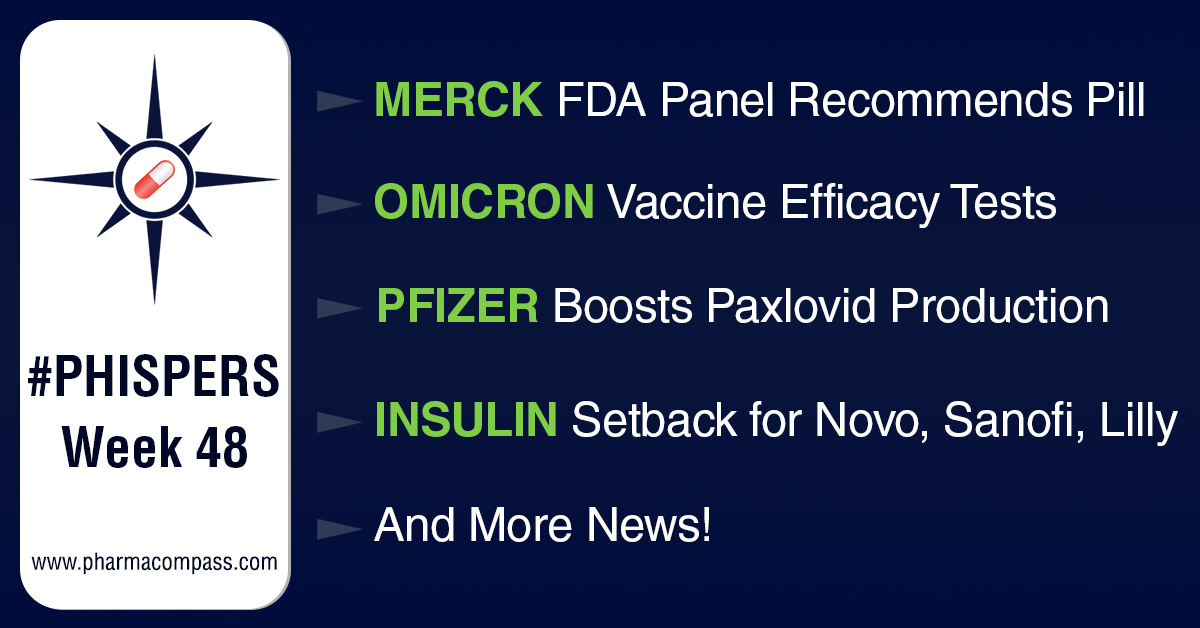 Drugmakers test vaccine efficacy against Omicron; FDA panel recommends Merck&rsquo;s antiviral despite safety concerns