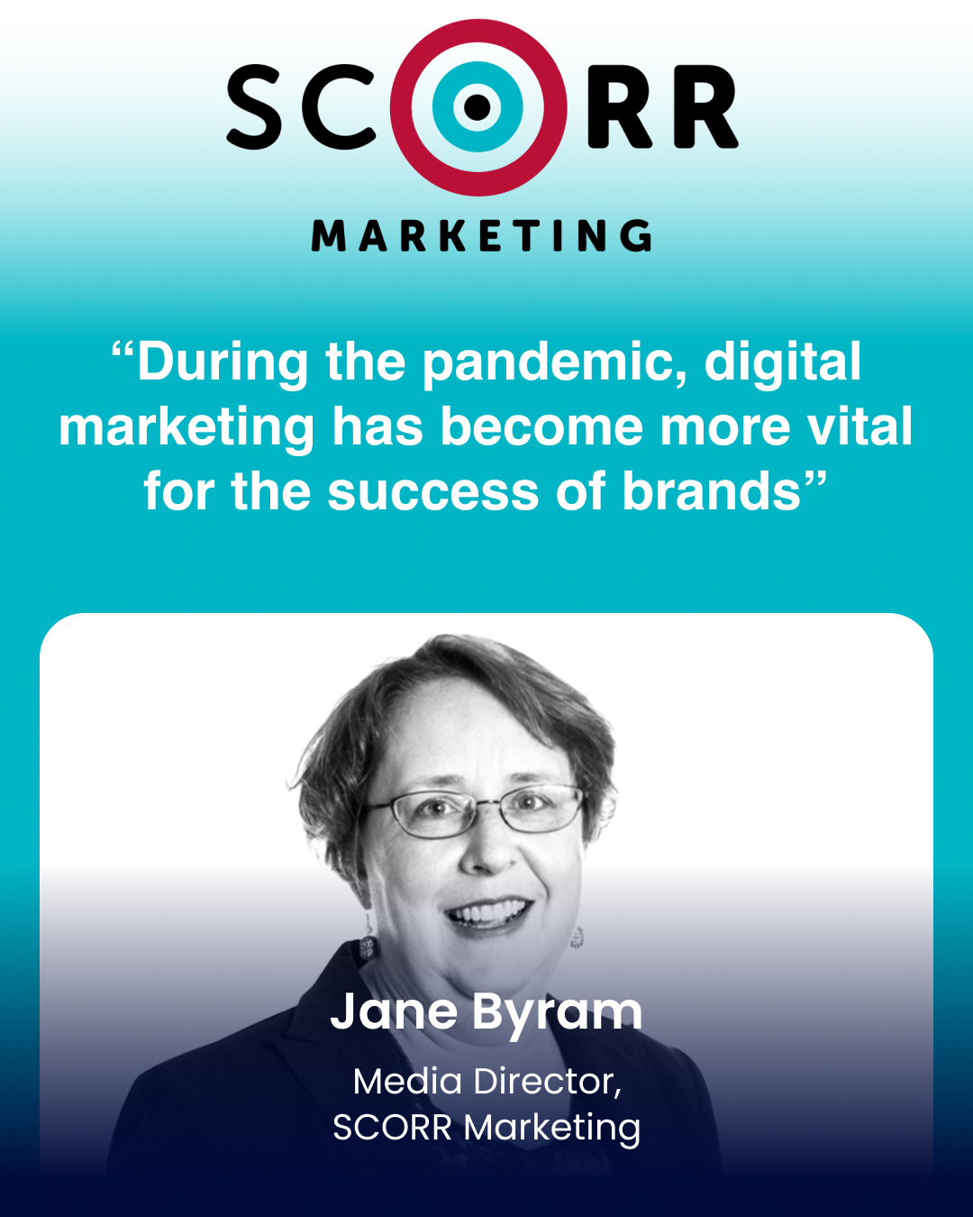 “During the pandemic, digital marketing has become more vital for the success of brands” “During the pandemic, digital marketing has become more vital for the success of brands”