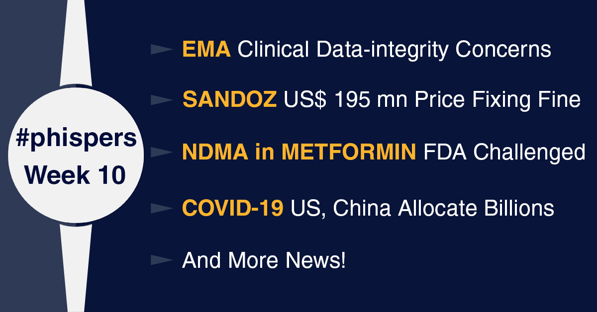 EMA raises clinical data-integrity concerns at Indian CRO; Sandoz to pay record US$ 195 million fine