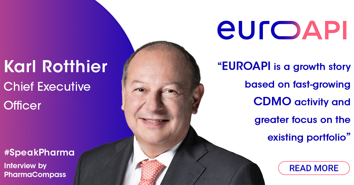 “Euroapi is a growth story based on fast-growing CDMO activity and greater focus on existing portfolio”