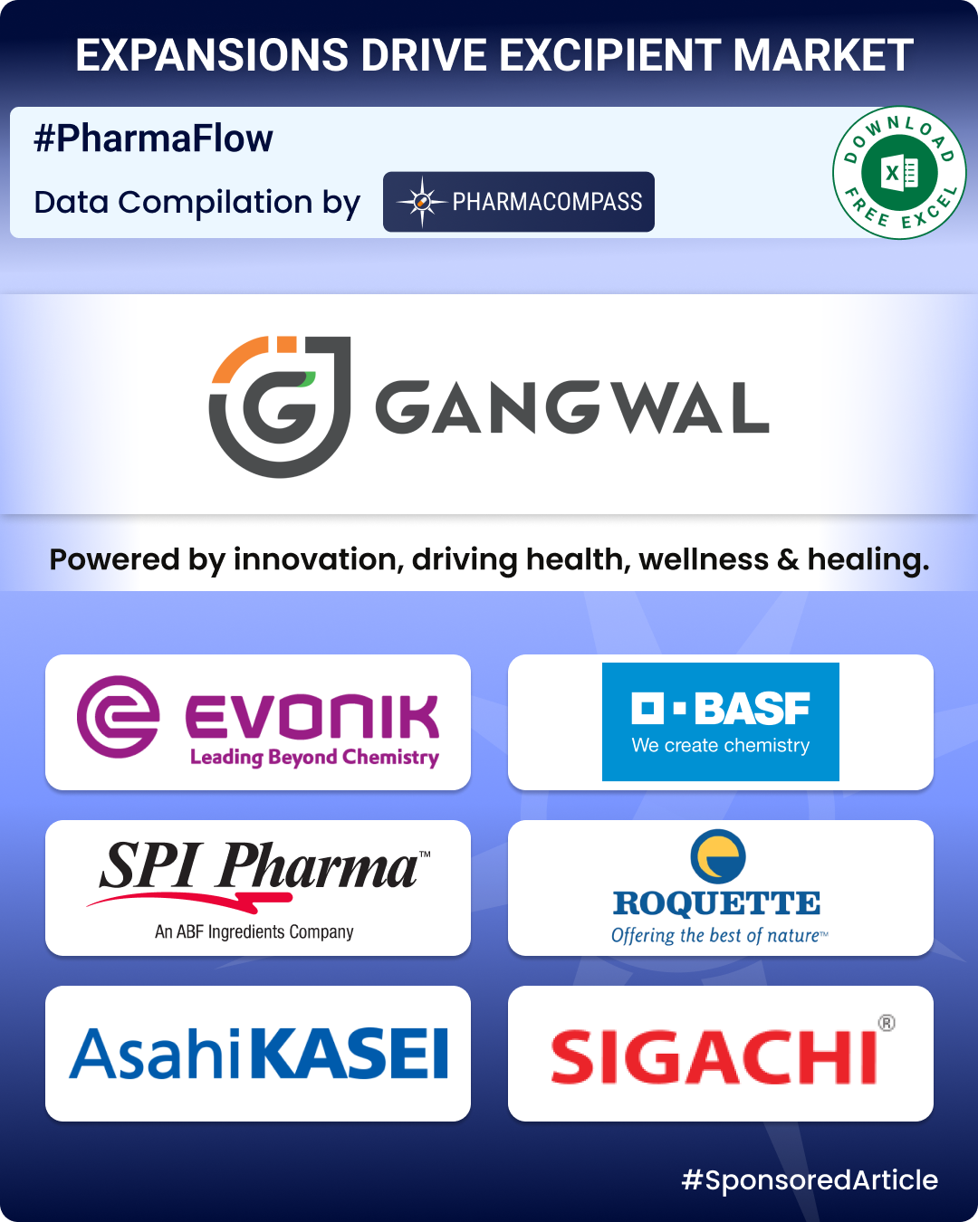 Excipient Market Overview: Evonik launches high-purity excipients; India mandates disclosures from March 2026