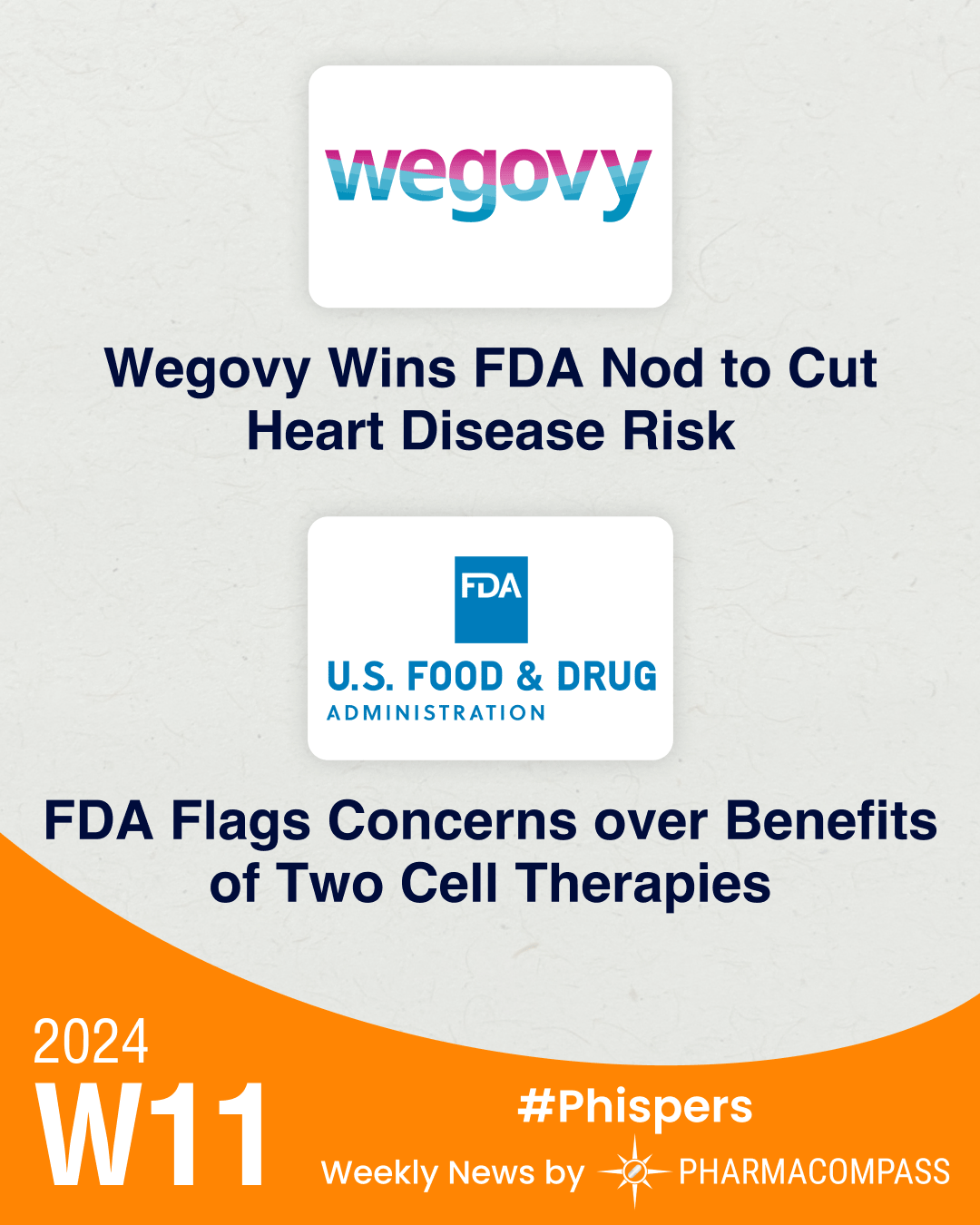 FDA approves Wegovy to reduce cardiovascular risks; delays action on Lilly’s Alzheimer’s drug