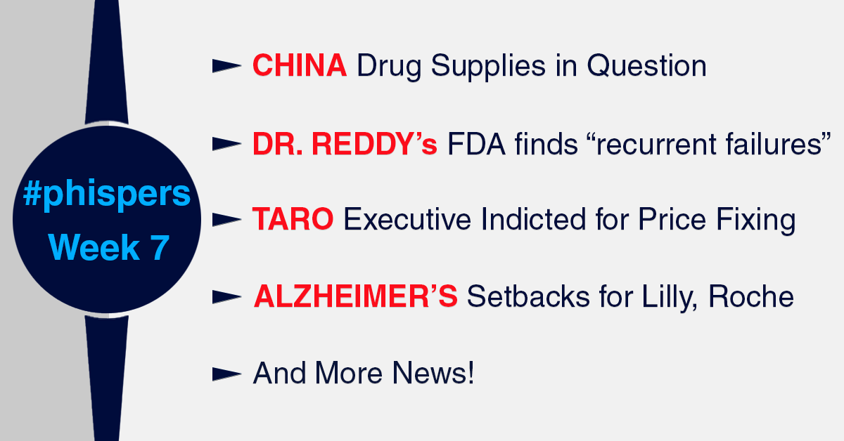 US, Indian governments reviewing dependence on China for drugs; FDA finds &ldquo;recurrent failures&rdquo; at Dr Reddy&rsquo;s