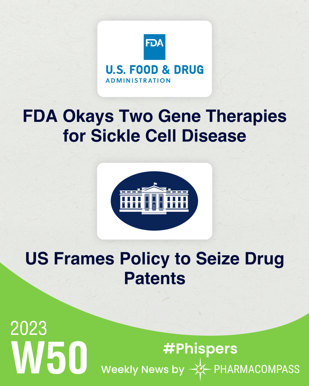 FDA okays two gene therapies for sickle cell disease; US frames policy to seize drug patents