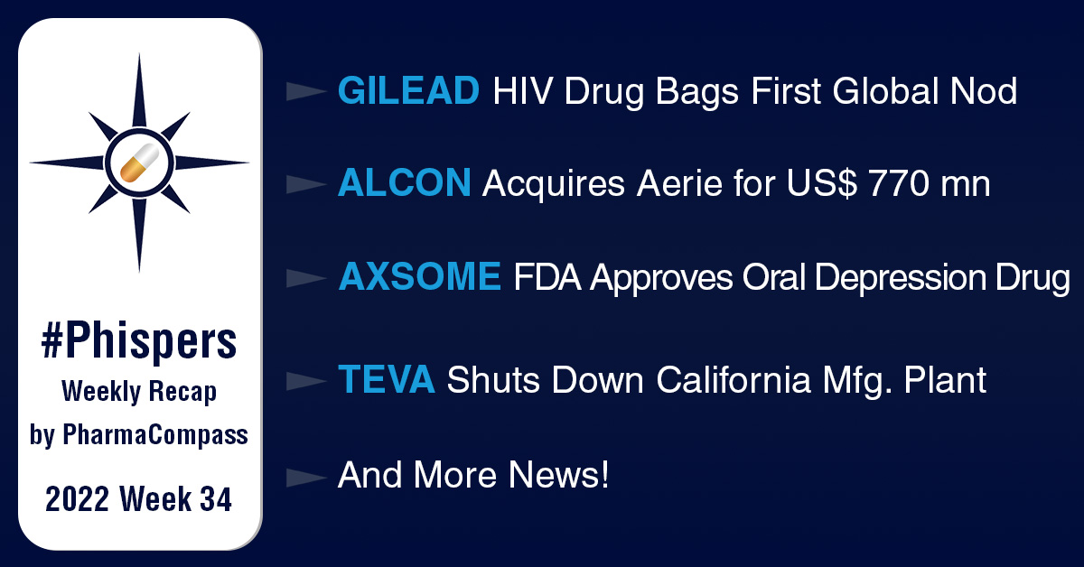 Gilead’s HIV drug bags its first nod in Europe; Pfizer, Moderna seek FDA’s authorization for Omicron boosters