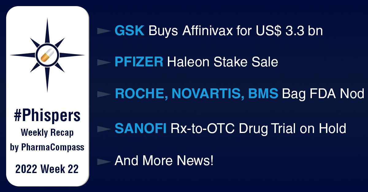 GSK nabs Affinivax for up to US$ 3.3 billion; Pfizer to exit Haleon post its listing next month
