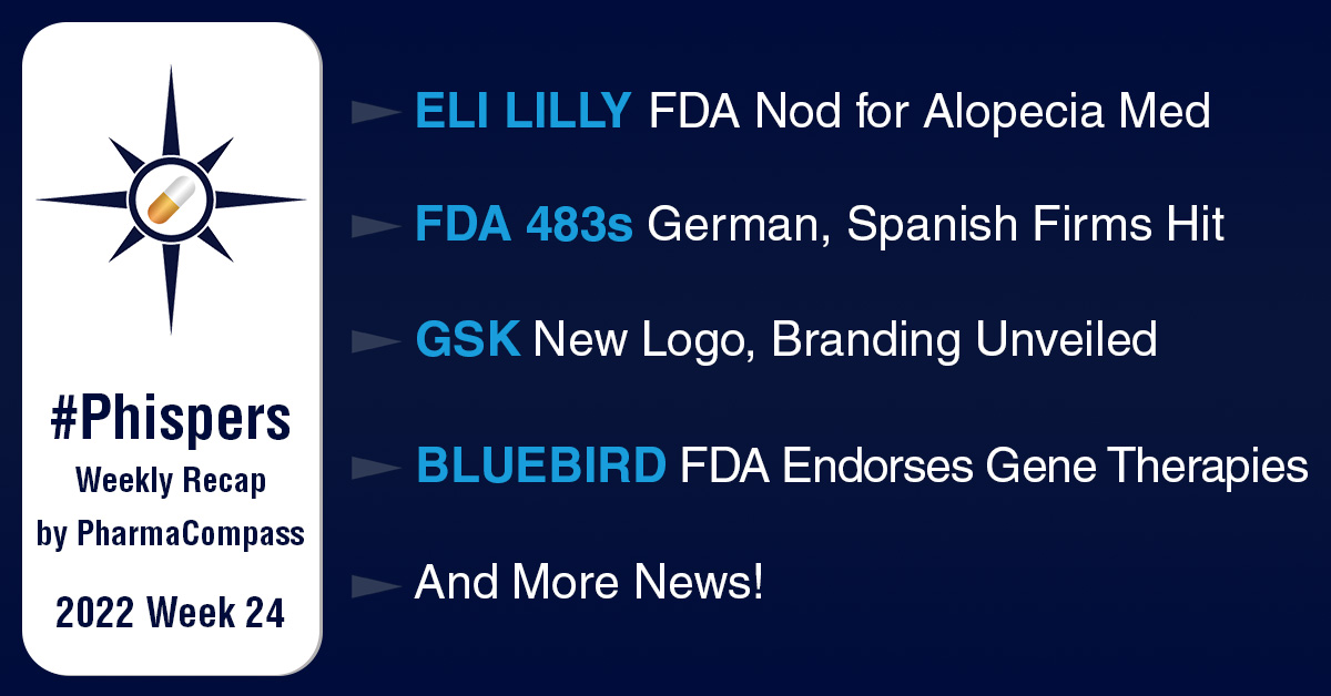 GSK unveils new logo ahead of Haleon split; FDA panel endorses two gene therapies from bluebird bio