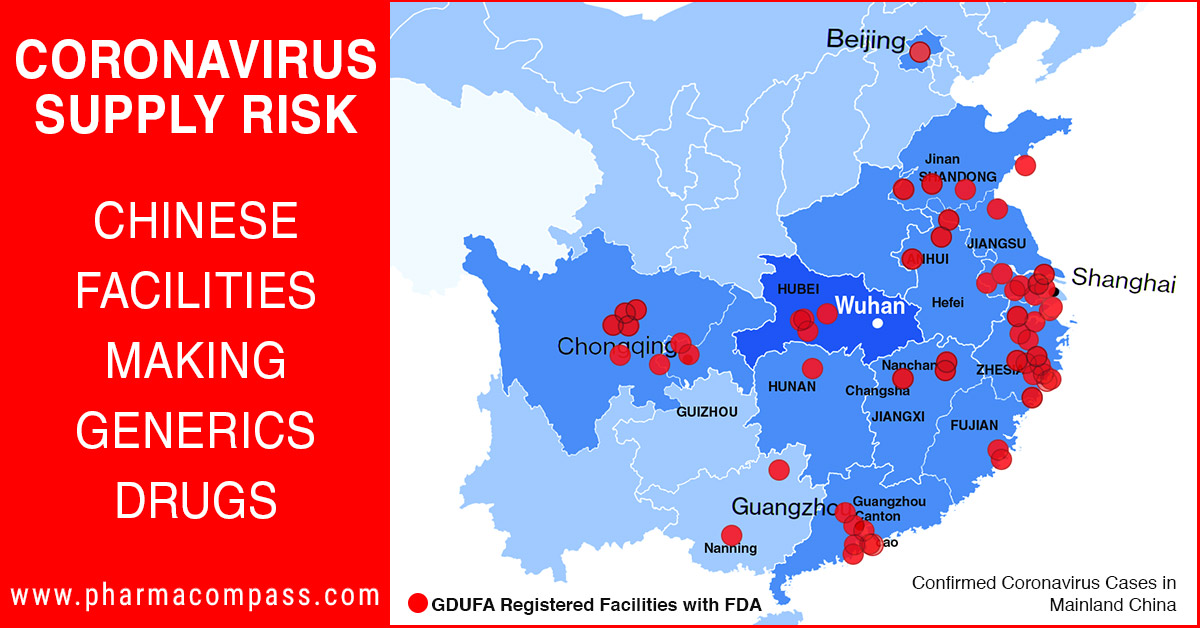 Mysterious coronavirus outbreak may disrupt global drug supply chains