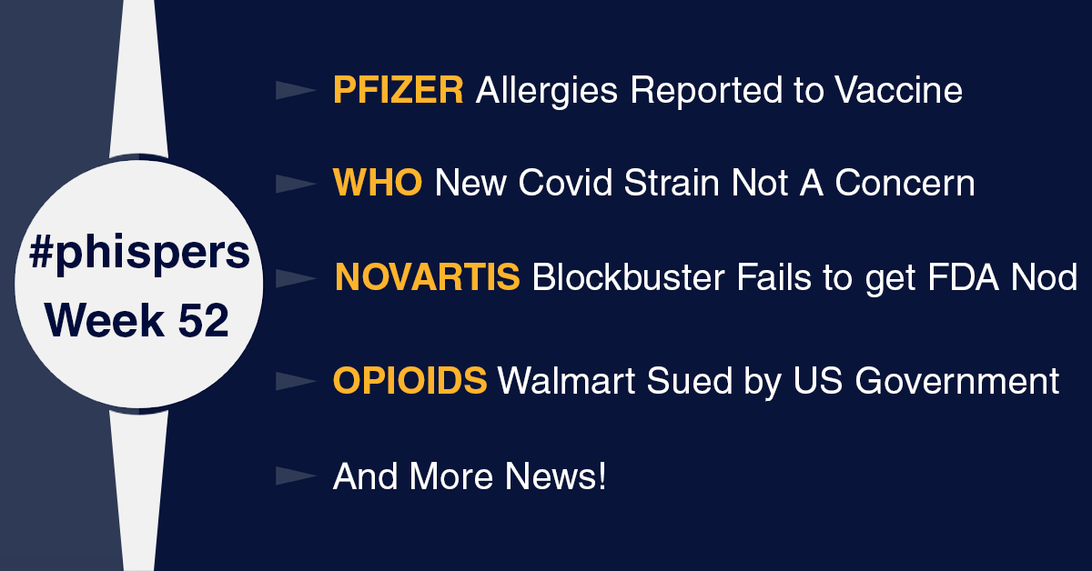 Nanoparticles in Pfizer&rsquo;s vaccine may be triggering allergic reactions; FDA declines nod to Novartis&rsquo; blockbuster