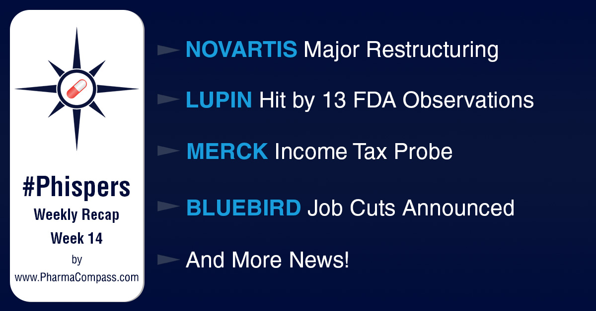 Novartis merges pharma, oncology units to save costs; Senator probes Merck’s US pre-tax income