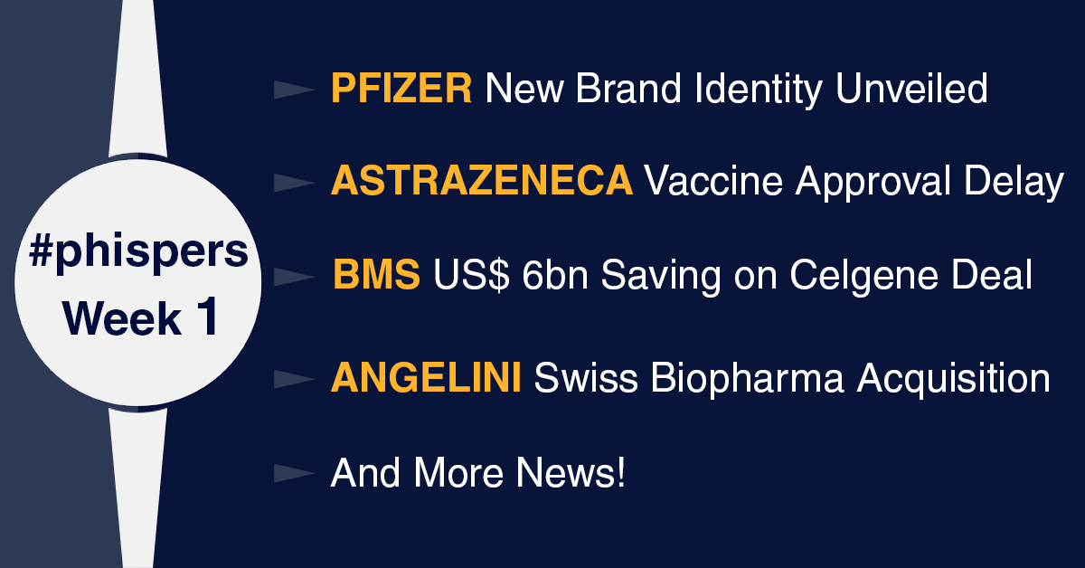 Pfizer unveils new brand identity; EMA, FDA signal delay in conditional nod to AstraZeneca’s vaccine