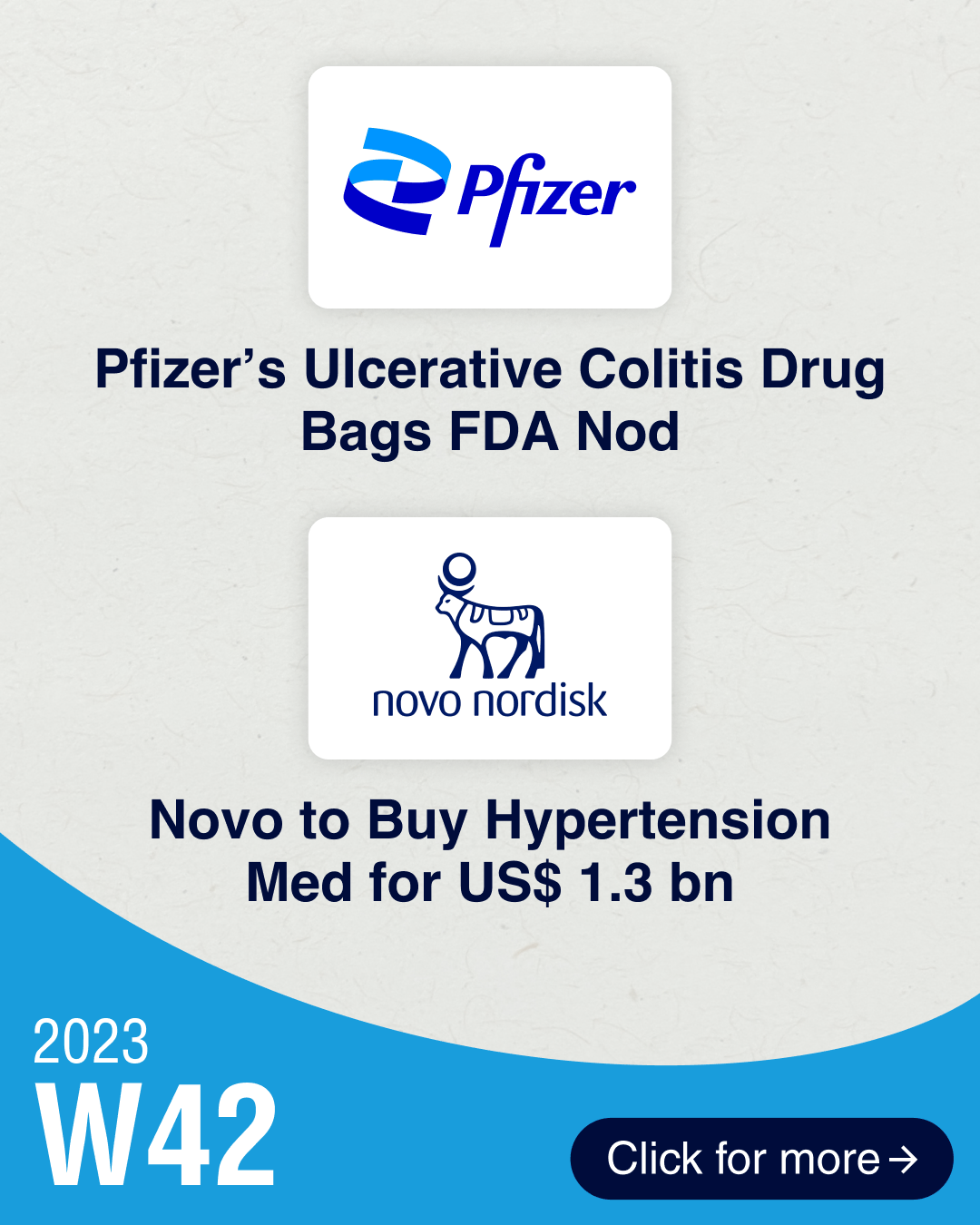 Pfizer’s ulcerative colitis drug bags FDA nod; Novo to buy BP med for US$ 1.3 billion