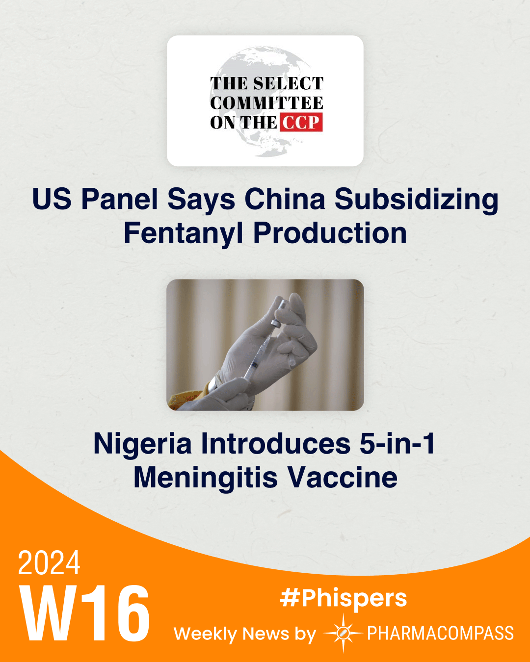 US panel accuses China of subsidizing fentanyl production; Nigeria introduces 5-in-1 meningitis vaccine