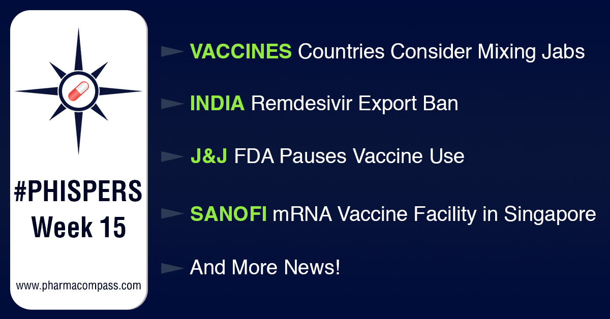 Vaccine cocktails in the works: UK, China, France consider mixing jabs; India bans exports of remdesivir