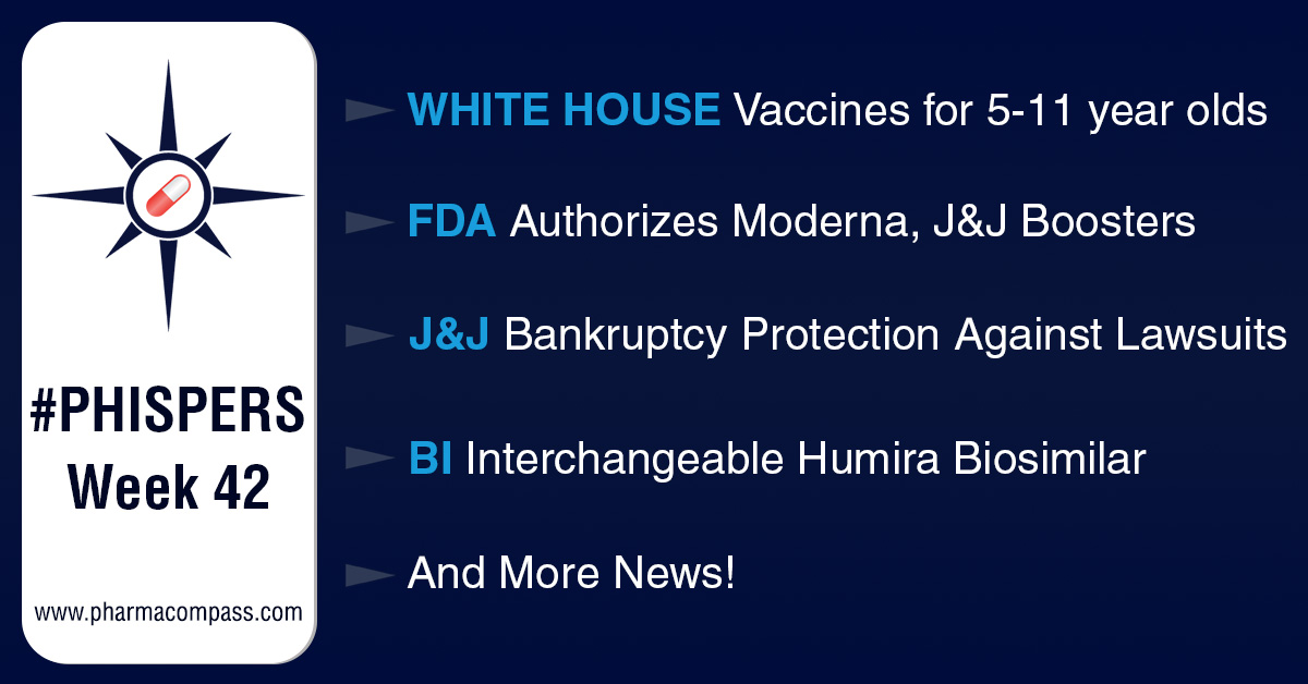 White House unveils plans to roll out jabs for 5 to 11 year olds; FDA authorizes Moderna, J&J boosters 