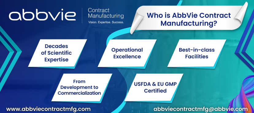 AbbVie CDMO has been working with global companies to develop, manufacture & scale biopharmaceutical products.