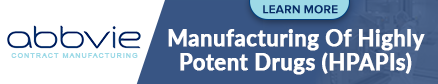 Manufacturing of Highly Potent Drugs (HPAPIs)
