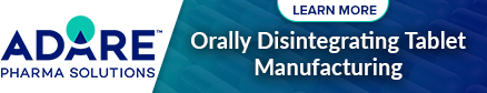 Orally Disintegrating Tablet Manufacturing