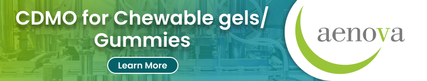 CDMO for Chewable gels / Gummies
