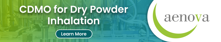 CDMO for Dry Powder Inhalation