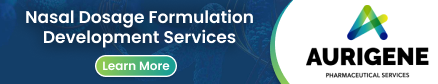 Aurigene Pharmaceutical Services Nasal Dosage Formulation Development Services