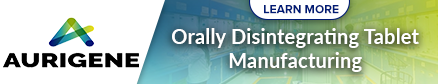 Aurigene Orally Disintegrating Tablet Manufacturing