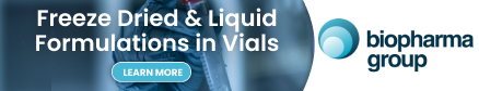 Freeze Dried & Liquid Formulations in Vials