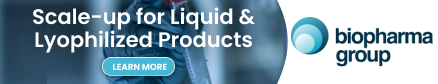 Scale-up for Liquid & Lyophilized Products