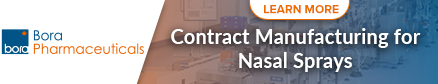 Contract Manufacturing for Nasal Sprays