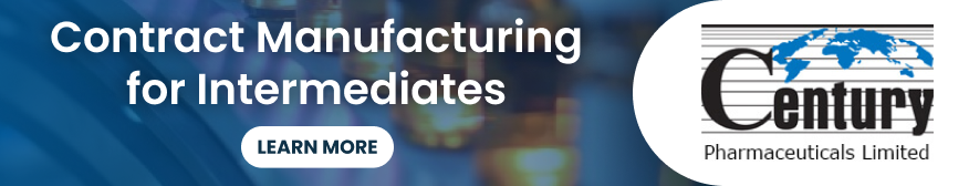 Century Pharmaceuticals Contract Manufacturing for Intermediates