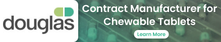 Douglas Pharmaceuticals Contract Manufacturer for Chewable Tablets
