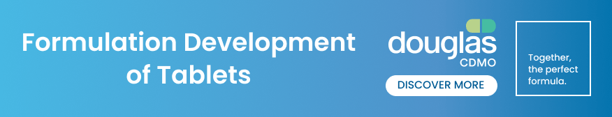 Douglas CDMO Formulation Development of Tablets