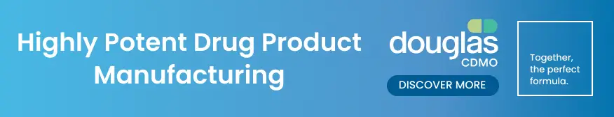Douglas CDMO Highly Potent Drug Product Manufacturing