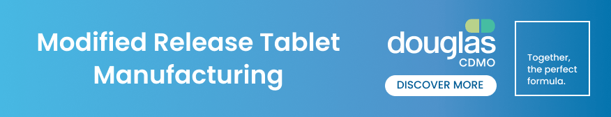 Douglas CDMO Modified Release Tablet Manufacturing
