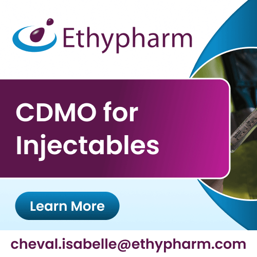 Ethypharm CDMO for Injectable Formulations