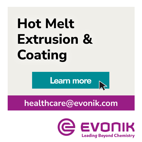 Evonik Drug Product Manufacturing