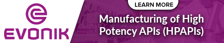 Manufacturing of High Potency APIs (HPAPIs)