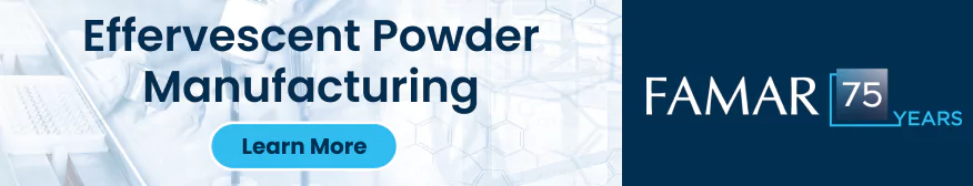 Effervescent Powder Manufacturing