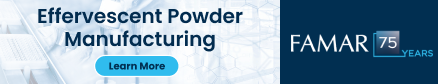 Effervescent Powder Manufacturing