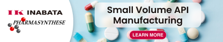 Inabata Small Volume API Manufacturing