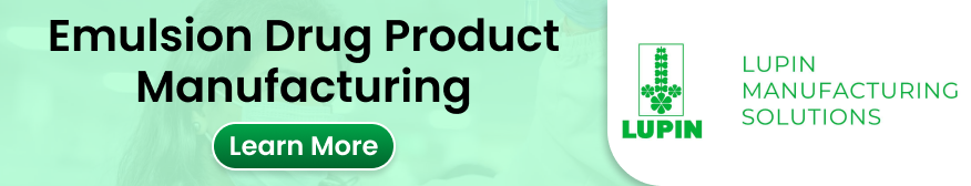 Emulsion Drug Product Manufacturing 