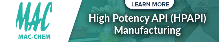 Mac-Chem Products High Potency API (HPAPI) Manufacturing