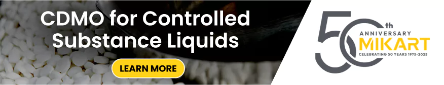CDMO for Controlled Substance Liquids