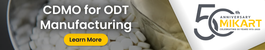 CDMO for ODT Manufacturing