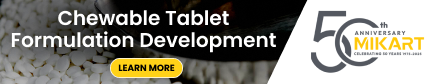 Chewable Tablet Formulation Development