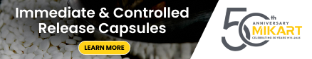 Immediate & Controlled Release Capsules