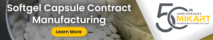 Softgel Capsule Contract Manufacturing