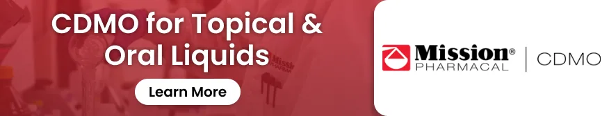CDMO for Topical & Oral Liquids