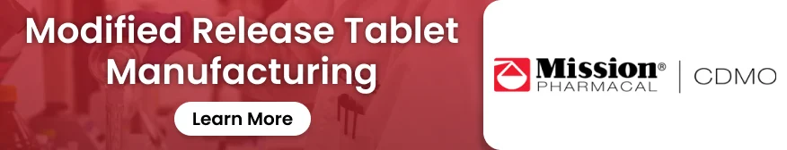 Modified Release Tablet Manufacturing