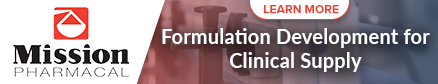 Formulation Development for Clinical Supply